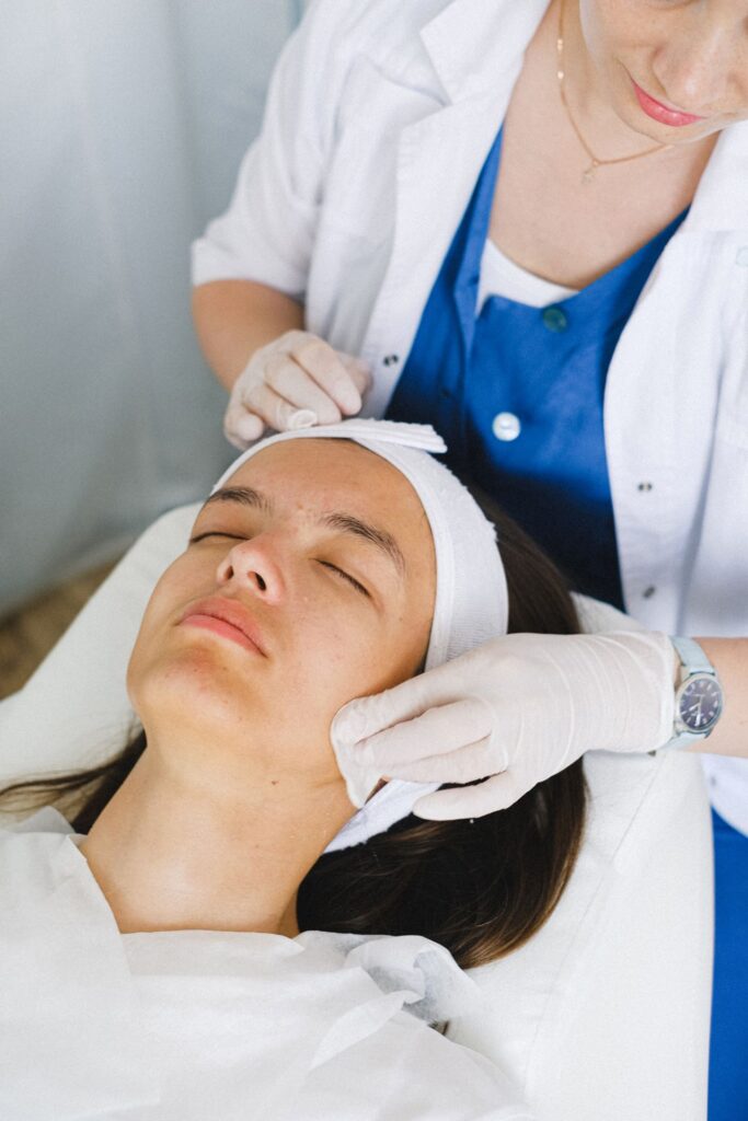Facial with Dermaplaning